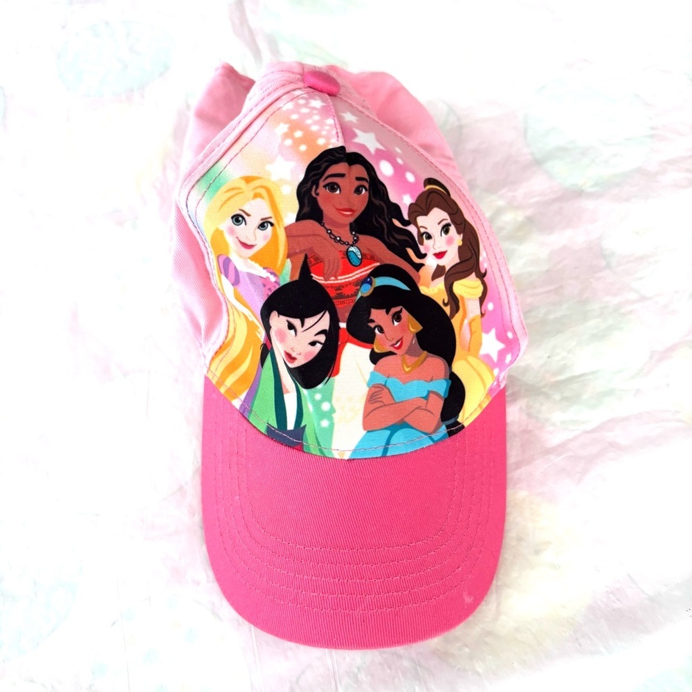 NWOT Disney Princess Pink Baseball Cap for Kids Toddler - Picture 11 of 11